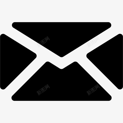 新的电子邮件填充回信封界面界面和网站图标svg_新图网 https://ixintu.com 新的电子邮件填充回信封 界面 界面和网站