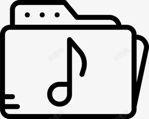 音乐文件夹音频播放图标图标
