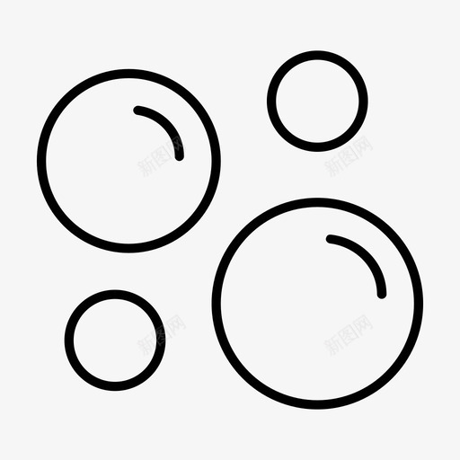 泡沫干净肥皂图标svg_新图网 https://ixintu.com 受欢迎 干净 泡沫 肥皂