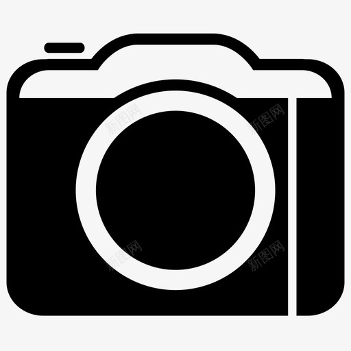 相机数码相机单反相机图标svg_新图网 https://ixintu.com 单反相机 图片 摄影 数码相机 照片 相机