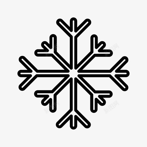 圣诞节家庭冰图标svg_新图网 https://ixintu.com 冰 图案 圣诞节 家庭 雪