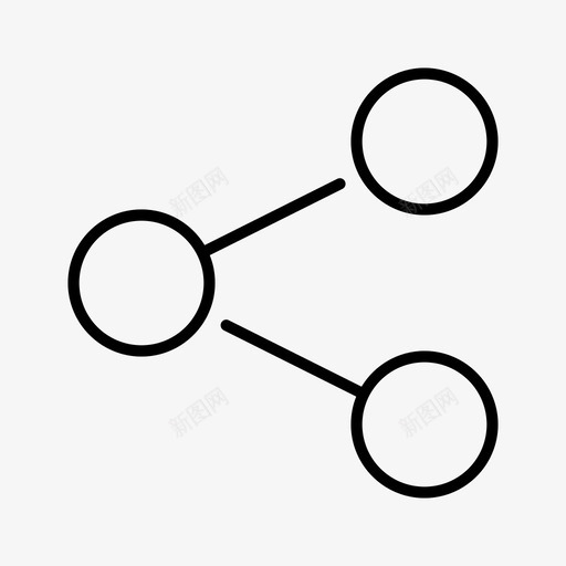 分享圈组图标svg_新图网 https://ixintu.com 分享 圈 成员 沟通间隙灯 社交 组