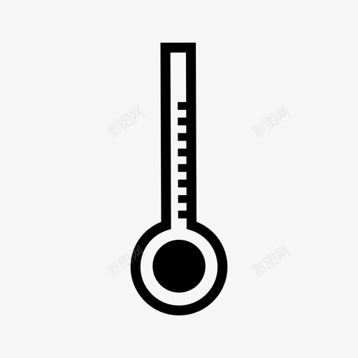 温度计摄氏度华氏度图标svg_新图网 https://ixintu.com 华氏度 发烧 摄氏度 温度 温度计