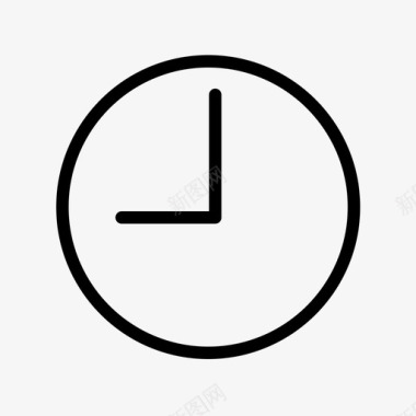 时钟时间表时间图标图标