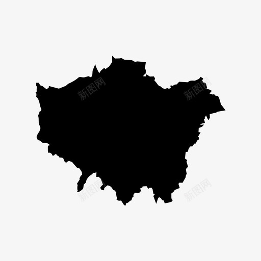 伦敦城市城市地图图标svg_新图网 https://ixintu.com 伦敦 城市 城市地图 英国