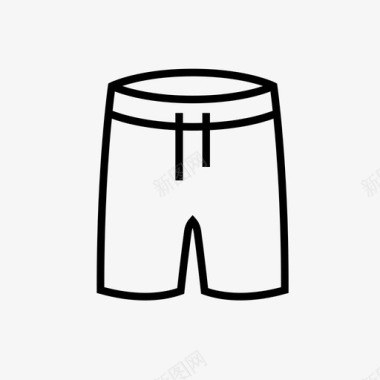 短裤衣服运动服图标图标