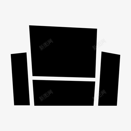 沙发椅子躺椅图标svg_新图网 https://ixintu.com 椅子 沙发 躺椅