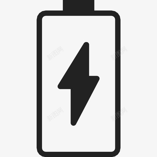 电池充电充电器电话图标svg_新图网 https://ixintu.com 充电器 电池充电 电源 电话