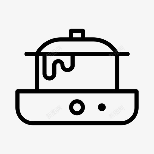 炉灶和锅炉子和锅肉汤图标svg_新图网 https://ixintu.com 杂烩 汤 炉子和锅 炉灶和锅 炖菜 肉汤