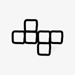 长方体展开立方体展开长方体手绘图标高清图片