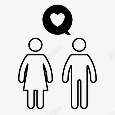 爱情宣言情侣求婚图标图标