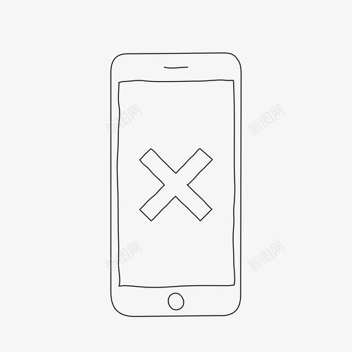 iphonex设备屏幕图标svg_新图网 https://ixintu.com iphonex 屏幕 警告 设备