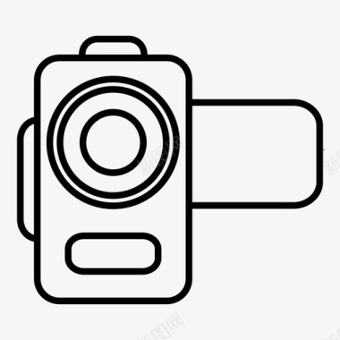 摄像机技术视频图标图标
