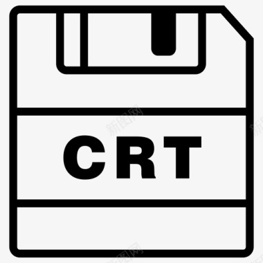 保存crt文件crt扩展名图标图标