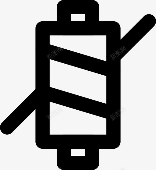 缝纫线缝纫机裁缝图标svg_新图网 https://ixintu.com 缝纫机 缝纫线 裁缝