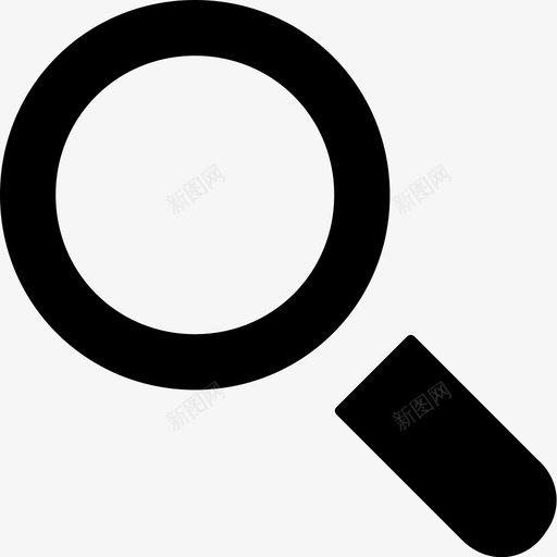 放大镜搜索搜索工具图标svg_新图网 https://ixintu.com 搜索 搜索工具 放大镜 网页和用户界面图标