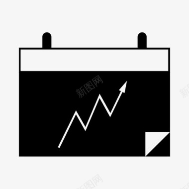 日历业务收益图标图标