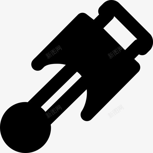 活塞汽车零件图标svg_新图网 https://ixintu.com 汽车 汽车零件 活塞 零件