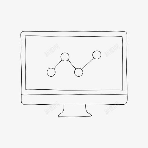 桌面分析设备图形图标svg_新图网 https://ixintu.com 图形 屏幕 桌面分析 设备