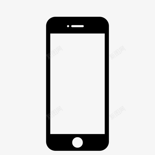 iphone5苹果iphone5s图标svg_新图网 https://ixintu.com iphone5 iphone5s 智能手机 苹果 苹果系列平板风格