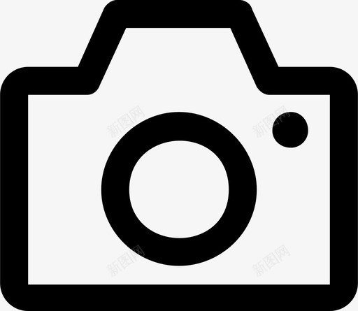 照相机捕捉拍照图标svg_新图网 https://ixintu.com 器具 拍照 捕捉 照相机 观察者