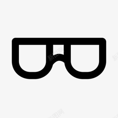 太阳镜墨镜眼镜图标图标