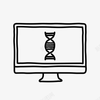 桌面dna设备手绘图标图标