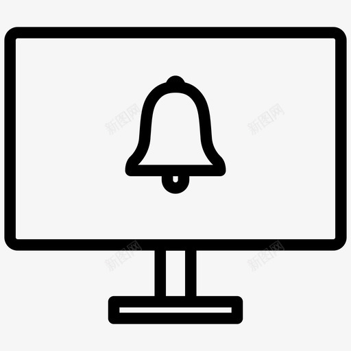 计算机通知软件消息系统警报图标svg_新图网 https://ixintu.com 系统警告 系统警报 系统通知 计算机通知 软件消息