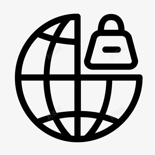 锁定阻止关闭图标svg_新图网 https://ixintu.com 世界 全球 关闭 搜索引擎优化 锁定 阻止