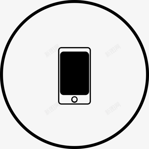 手机设备iphone图标svg_新图网 https://ixintu.com iphone 手机 设备