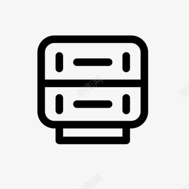 文件柜文件家具图标图标