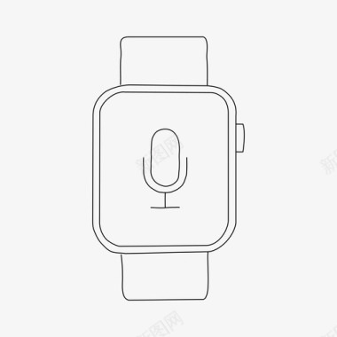 applewatch麦克风applewatch设备图标图标