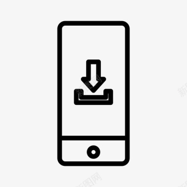 iphone设备文件图标图标