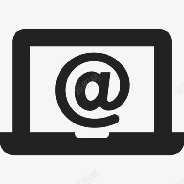 笔记本电脑电子邮件笔记本电子邮件gmail图标图标
