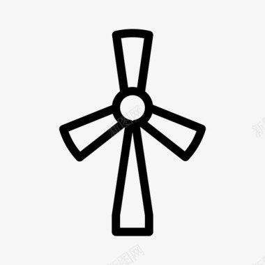 风车能源这是德国图标图标