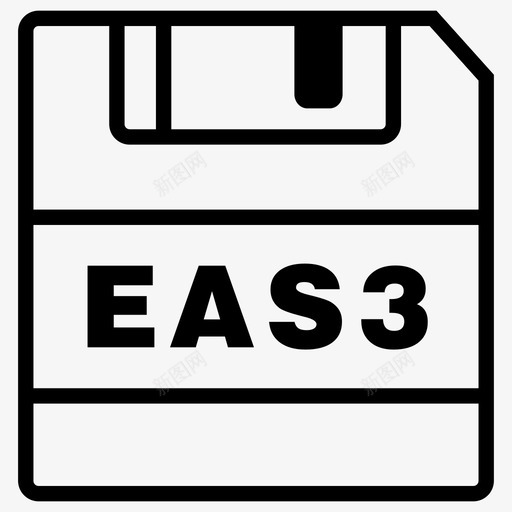 保存eas3文件eas3扩展名图标svg_新图网 https://ixintu.com eas3扩展名 保存eas3 保存图标 文件