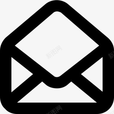 电子邮件信封收件箱图标图标