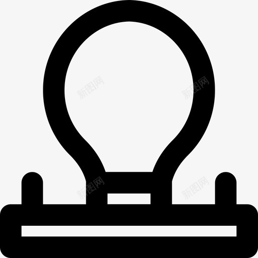 电灯泡建筑工具图标svg_新图网 https://ixintu.com 工作 工具 建筑 电灯泡 粉碎图标建设和大纲