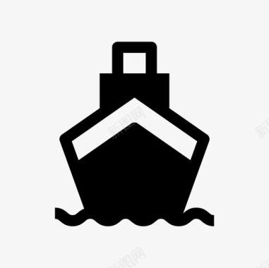 船巡航运输图标图标