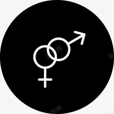 性别女性情人节图标图标