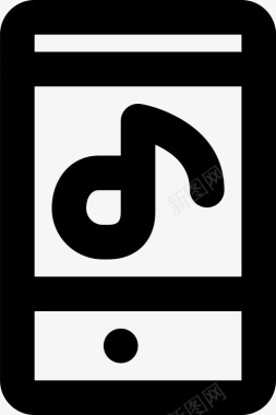 手机音乐播放器音频声音图标图标