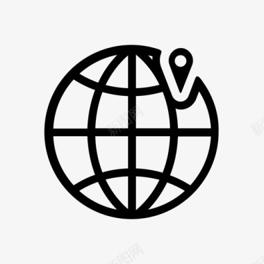世界位置世界地球仪针对地球仪图标图标