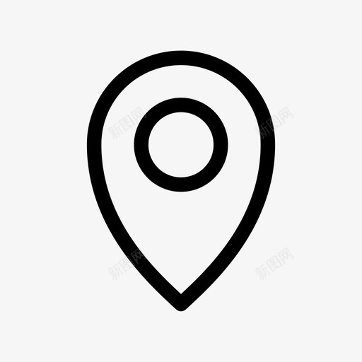 地图标记gps定位svg_新图网 https://ixintu.com gps 地图标记 定位 导航