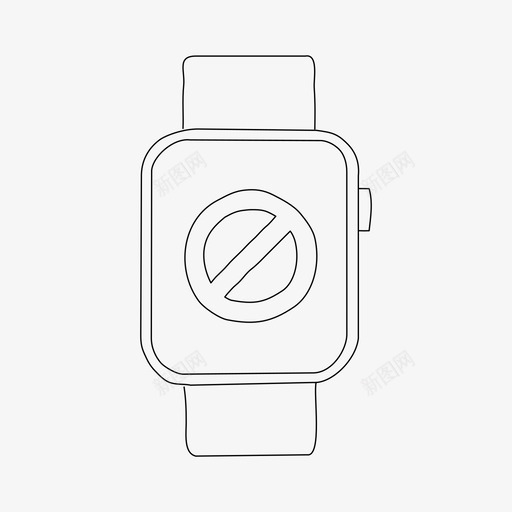 applewatch受限applewatch设备图标svg_新图网 https://ixintu.com applewatch applewatch受限 屏幕 无显示屏 设备