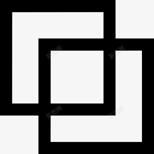 重叠分层叠加图标svg_新图网 https://ixintu.com 分层 叠加 正方形 重叠
