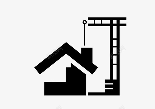 住房建设住房图标图标