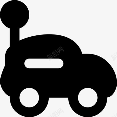 玩具车婴儿儿童图标图标