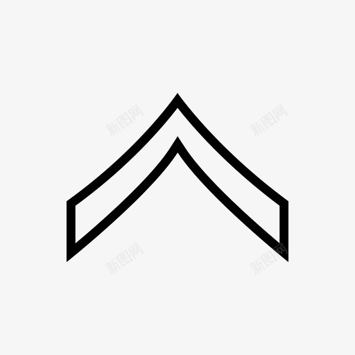 士兵e2军队符号图标svg_新图网 https://ixintu.com 军衔 军队 士兵 士兵e2 徽章 符号