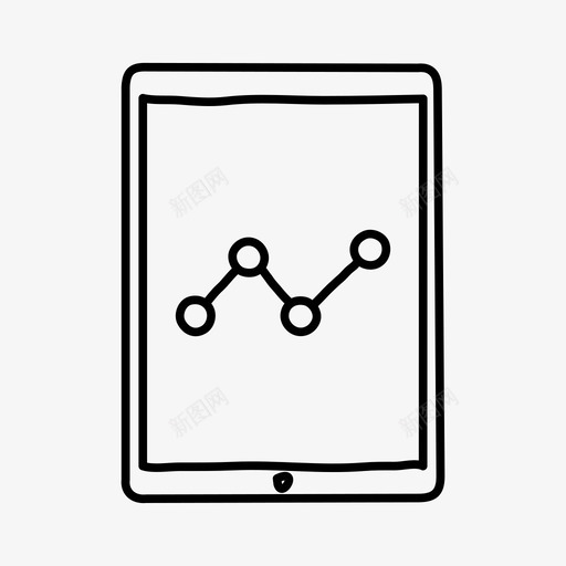 ipad分析设备手绘图标svg_新图网 https://ixintu.com ipad分析 屏幕 手绘 设备