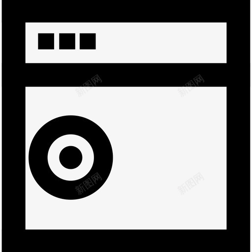 洗衣机清洁器家具图标svg_新图网 https://ixintu.com 家具 洗衣机 清洁器